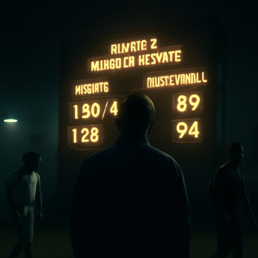 pokok live scoreboard night view
